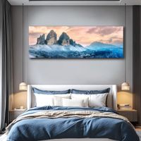 NEU🔝 SUPER PREIS 💲 Wandbild 120x40/ Natur Berge