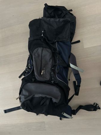 Trekking Rucksack V2 System 60L blau/grau guter Zustand