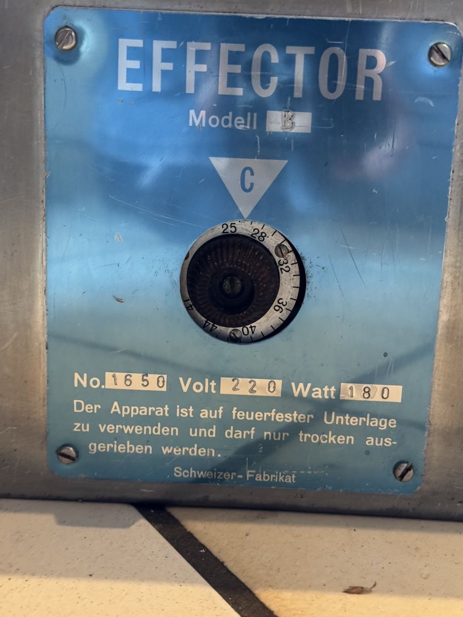 Elettrodomestici da cucina: Schokolade Temperiergerät 10 Liter / Effector Modell-B – Usato da Spiegel b. Bern venduto da dijaro 3