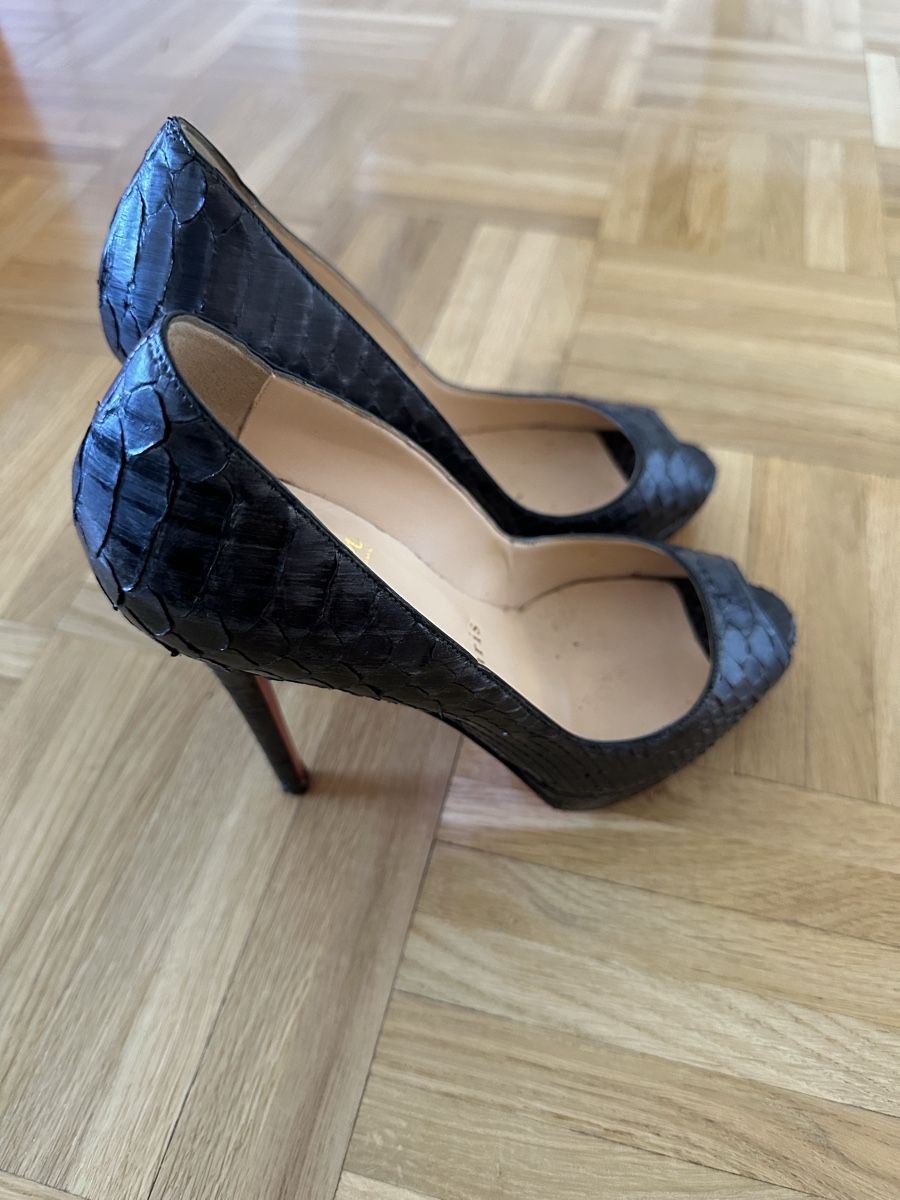 Christian Louboutin Scarpe da donna: Designer Heels: Christian Louboutin Python Leather Sz38 – Nuovo (secondo la descrizione) da Versoix venduto da pen_6hgs 2