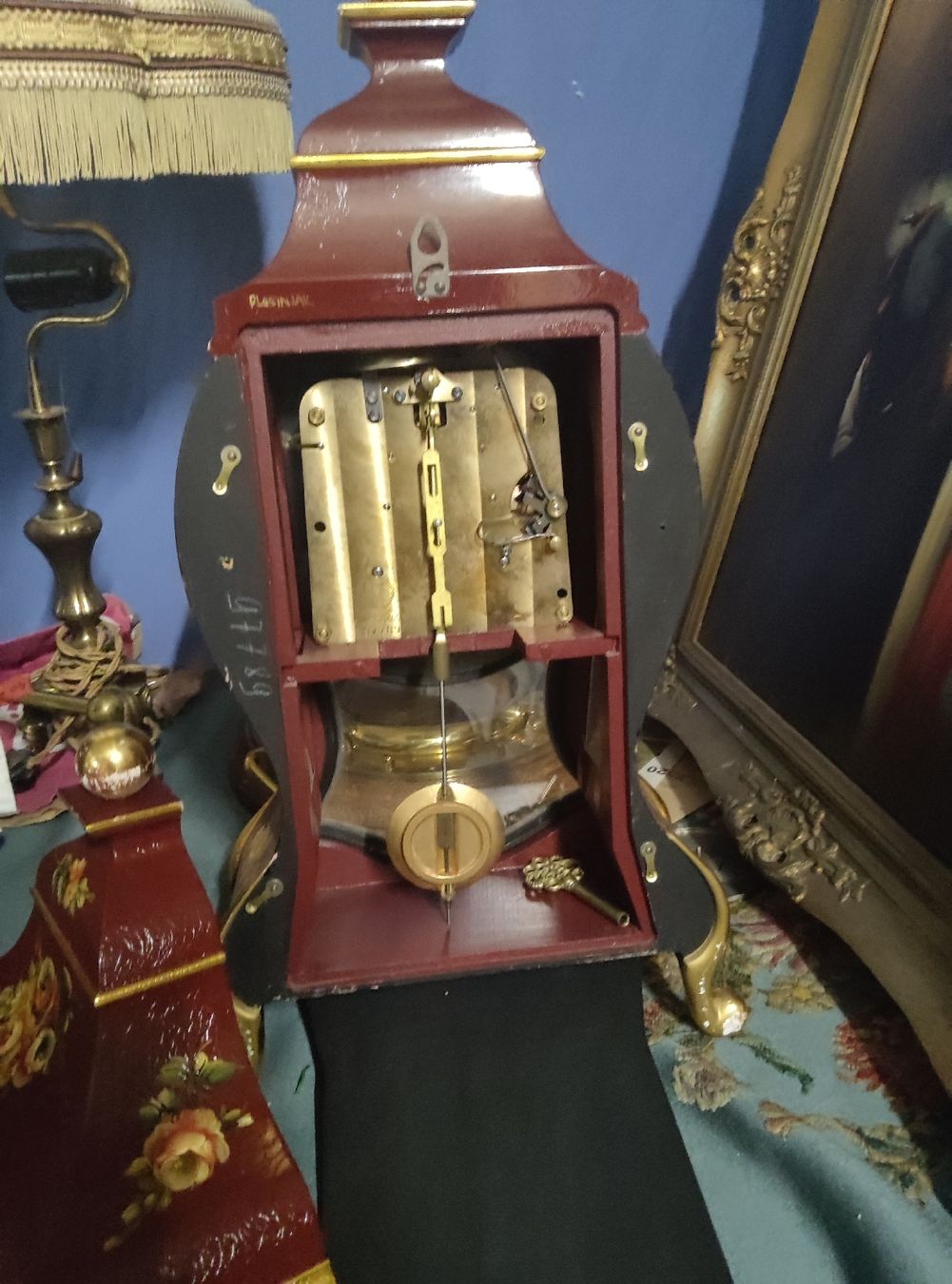 Orologi da terra & Orologi da parete: PENDULE NEUCHÂTELOISE DE LA MARQUE LE CASTEL – Usato da Boll venduto da BollArtAntik 5