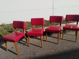 4 chaises vintages