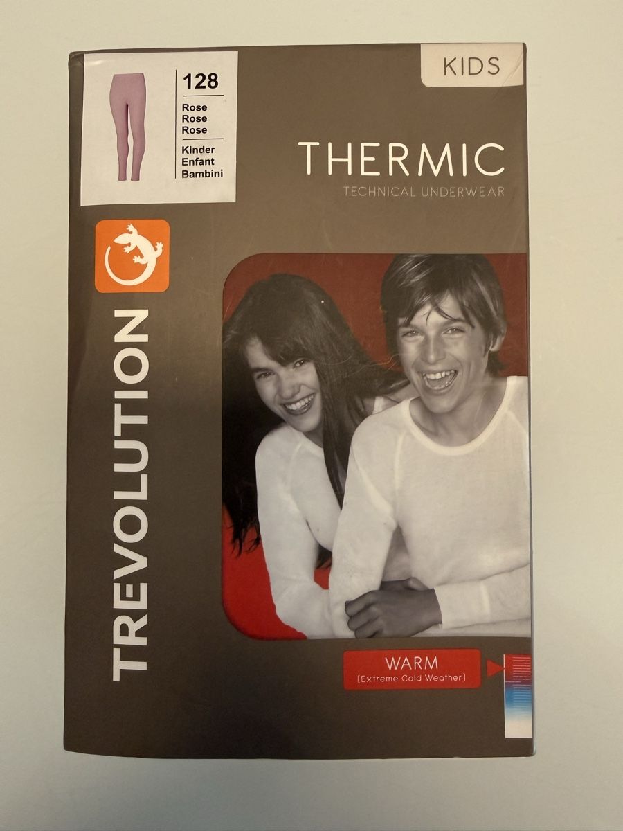 Biancheria intima: 1x Thermohose rosa Grösse 128 – Nuovo e nell'imballaggio originale da Vaduz venduto da mausilein22