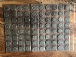 10 Rp. Serie 1900-1990 jedoch ohne 1918 und 1919 Messing