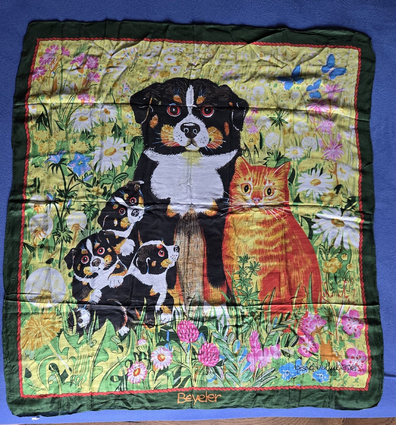 Foulards, Tücher & Schals: foulard en soie Beyeler – Gebraucht aus Montet (Broye) von CandiceD 1