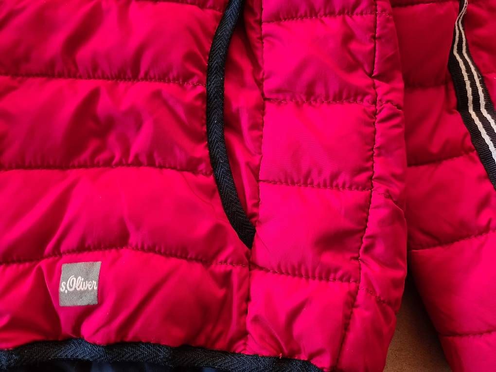 Vestes & Manteaux: Jacke, s.Oliver, 128, rot – D'occasion à Höri par Makumba2 4