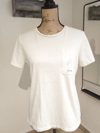 Picture T-Shirt Organic Cotton weiss Grösse S guter Zustand