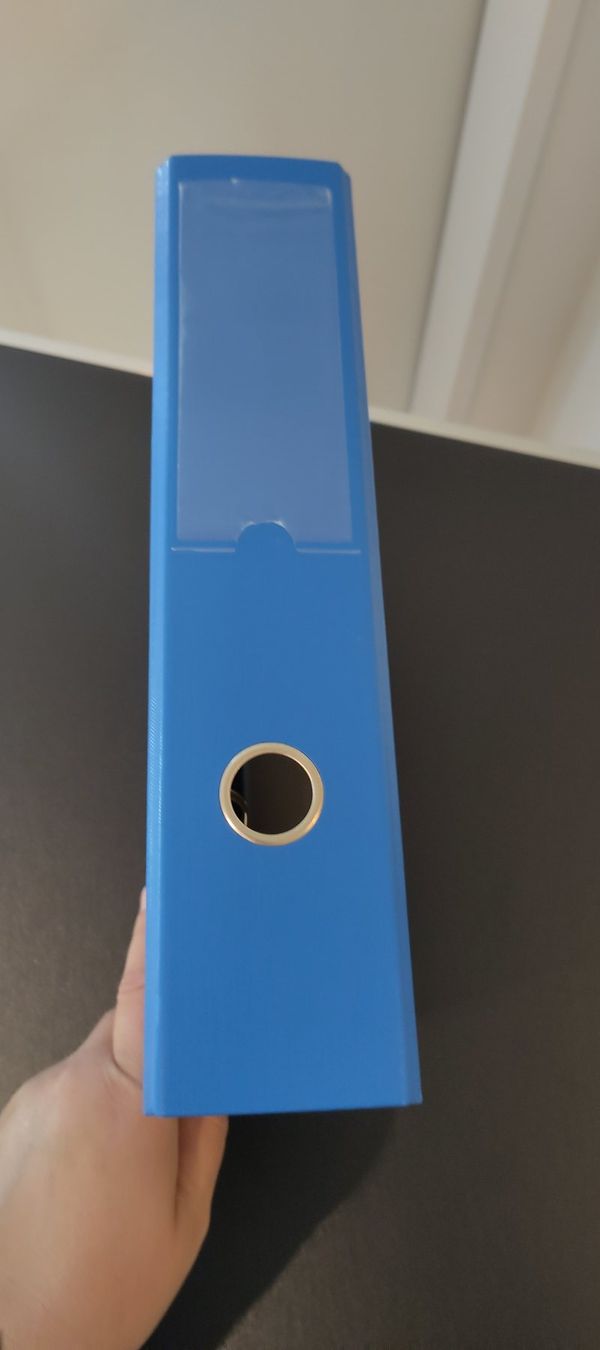 Classeurs: Ordner A4 Blau 75mm Breit mit Transparenthülle – D'occasion à Felben-Wellhausen par AWDienstleistungen 3
