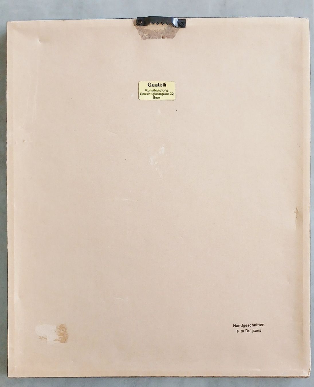 Grafica & Litografie: Scherenschnitt  von Rita Dujsens – Usato da Zürich venduto da Mr.Dachboden 2