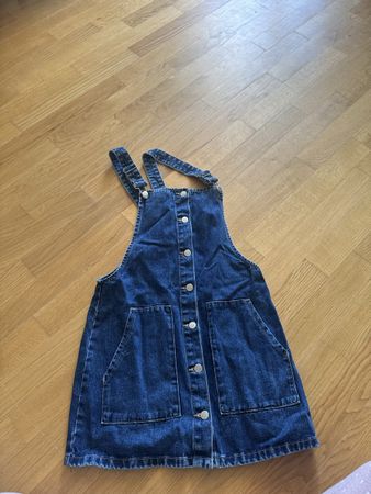 Latzkleid Zara Denim blau Grösse S guter Zustand