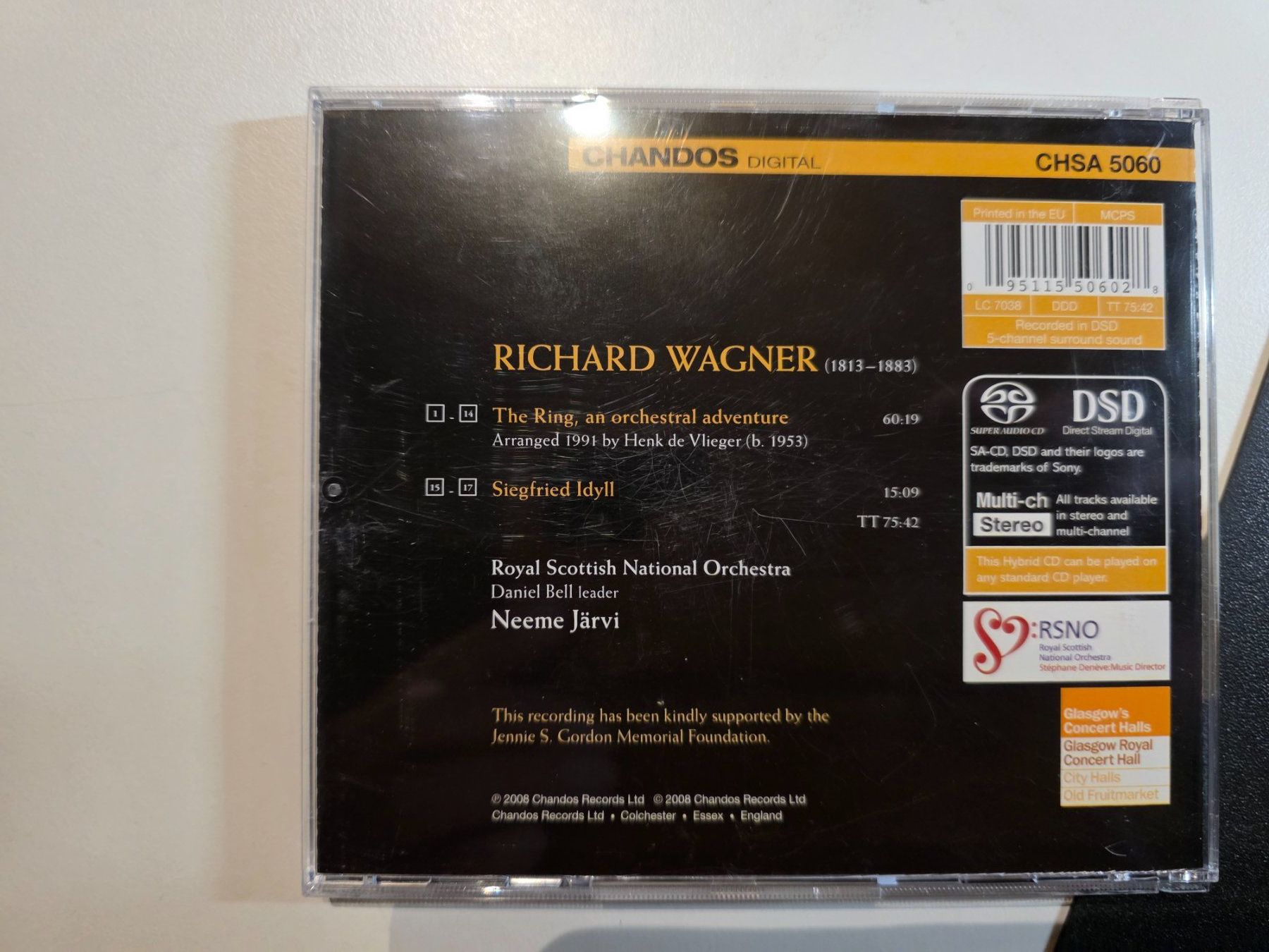 CD: CD- Wagner -The Ring an Orchestral Adventure-Siegfried Idyll – Usato da Walterswil BE venduto da Lonitti 2