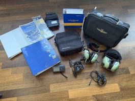 Pilotenpaket: 2 David Clark Headsets, Pilot Flight Bag