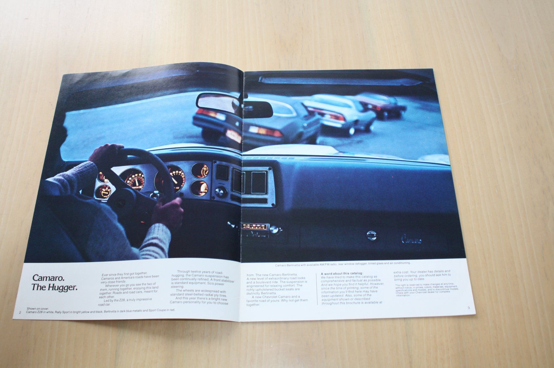 Chevrolet Documenti: Chevrolet Camaro Prospekt von 1979 – Usato da Wikon venduto da erwin400 1