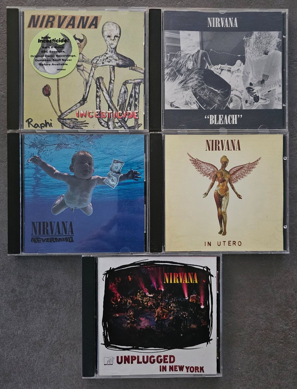 CD: Nirvana CD's – Usato da Unterkulm venduto da Chaplyn2018
