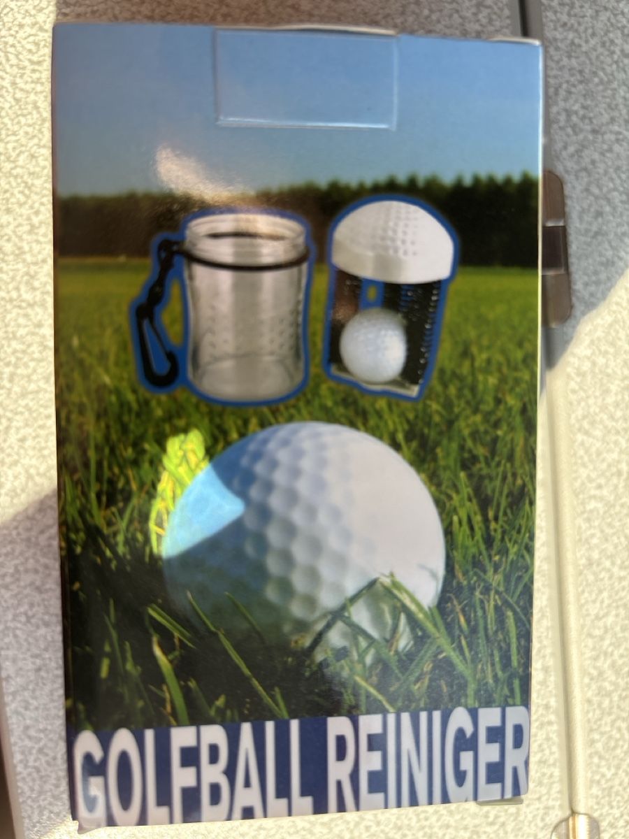 Mazze & Set: Golfball-Reiniger mit Bag-Clip – Nuovo e nell'imballaggio originale da Würenlingen venduto da 628S-chanf2nd 2