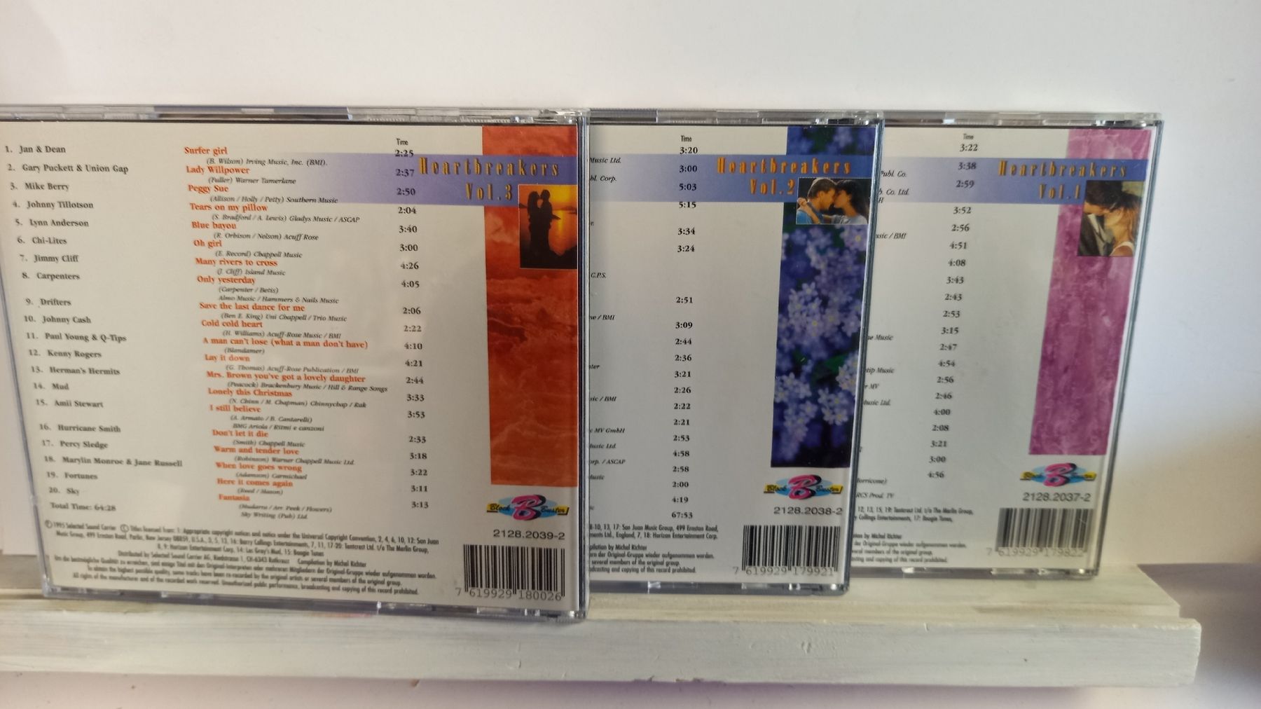 CD: Heartbreakers CD-Set Vol.1-3 - 60 Classics! – Usato da St. Gallen venduto da Bir_Rer 3