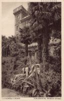 Castagnola, Schlosshotel Pension Riviera, circolata 1930