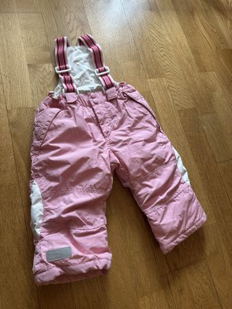H&M Baby Girl Snow Pants Size 86 (1-1.5 years) - Pink!