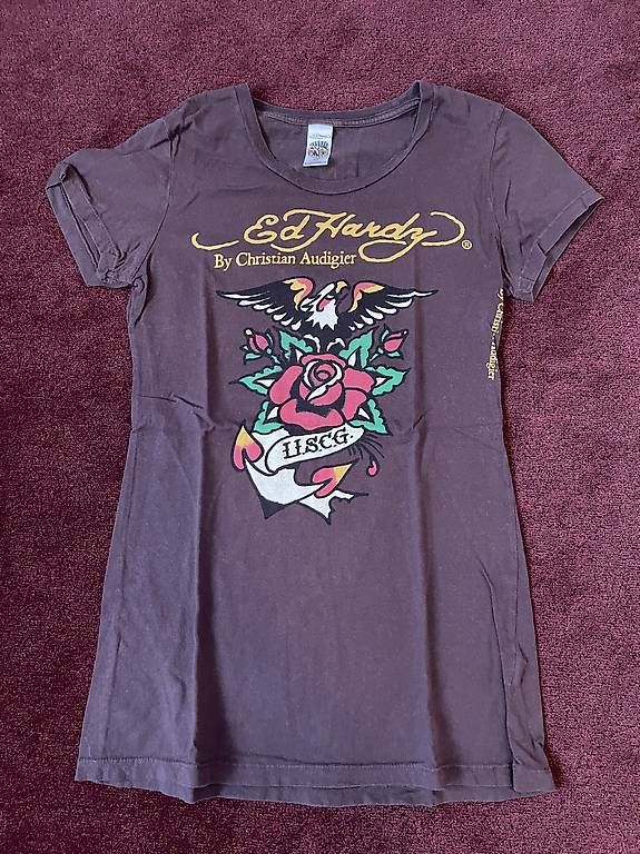 Ed Hardy T-shirt: T-shirt Ed Hardy - taille M – Usato da Colombier NE venduto da Nikkon
