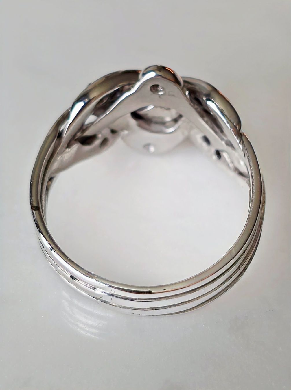 Anelli: Moissanites in Silber Fingerring – Nuovo (secondo la descrizione) da Zürich venduto da benedikt12 5