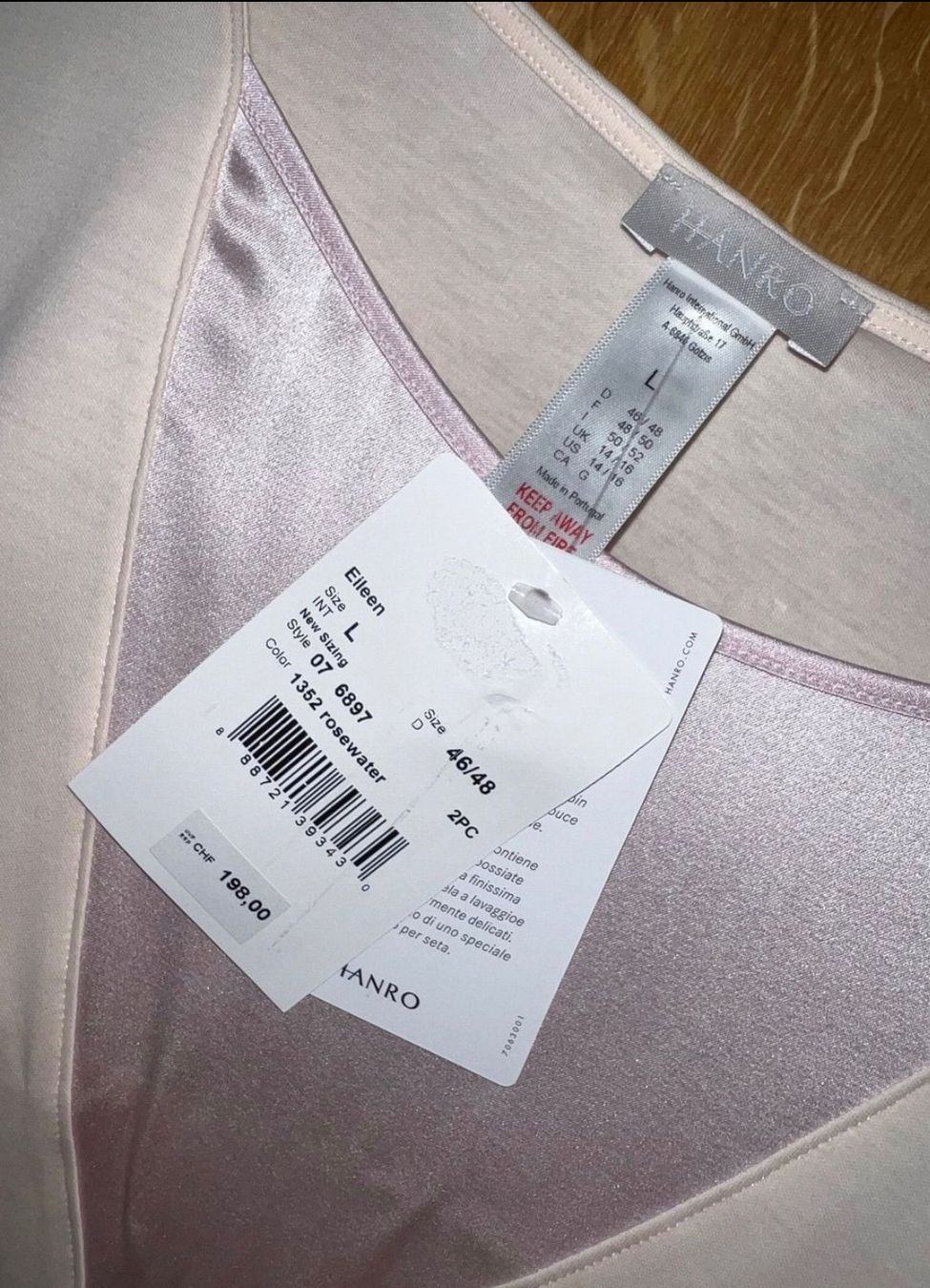 Hanro Negligees & Pigiami: Pyjama Hanro Baumwolle L neu – Nuovo (secondo la descrizione) da Dornach venduto da samuti 1