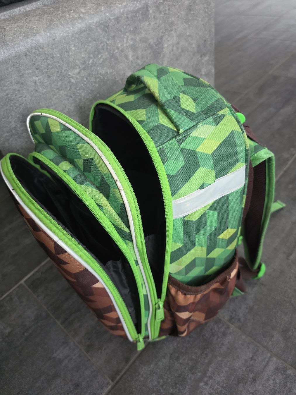 Borse & Zaini: CoolPack Rucksack Kinder Grün Braun – Usato da Büsserach venduto da Divina86 3