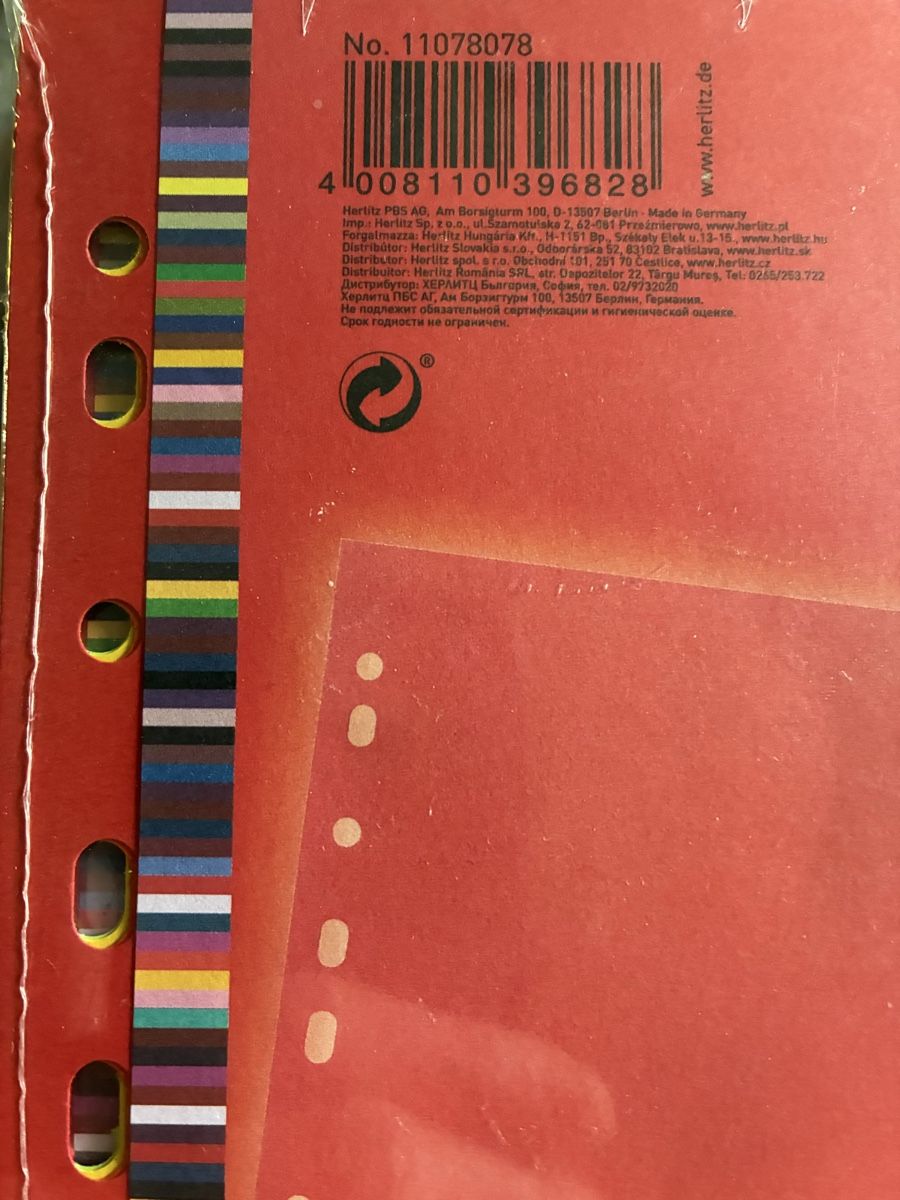Herlitz Raccoglitori: 2 x Herlitz Karton-Register 6-teilig A4 neu! – Nuovo e nell'imballaggio originale da Oberrüti venduto da Jomaru 1