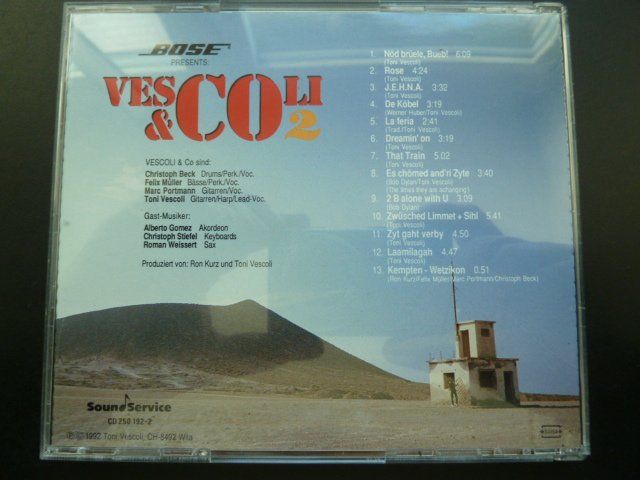 CD: Vescoli & Co. - 2  (vergriffen) – Usato da Au ZH venduto da sikoku 2