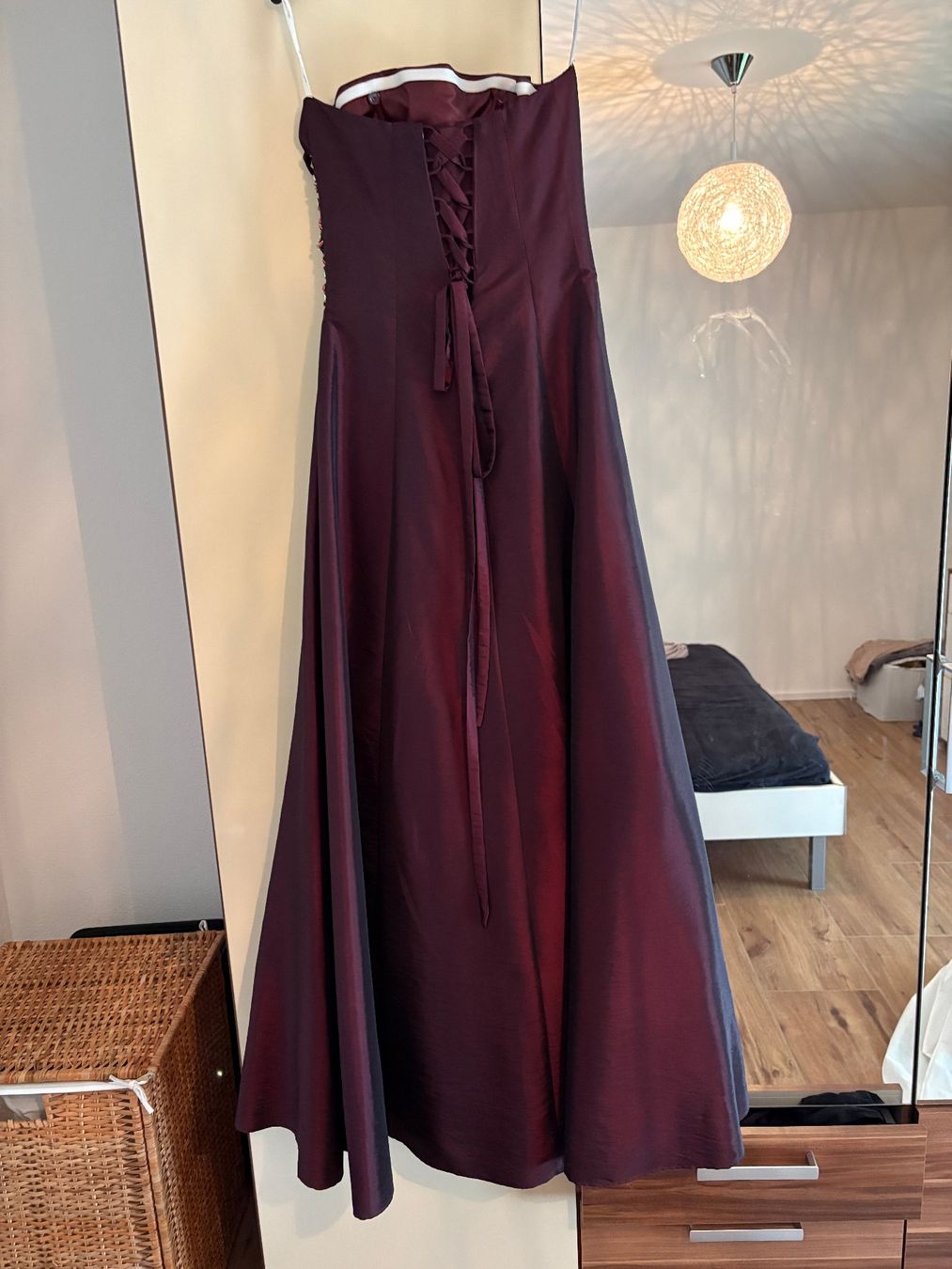 Vestiti: Abendkleid / Ballkleid Bordeaux Gr. 36 – Nuovo (secondo la descrizione) da Lyss venduto da Innaja 3