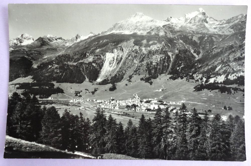 Samedan mit Piz Ot &amp; Piz Padella (Engadin) | Kaufen auf Ricardo