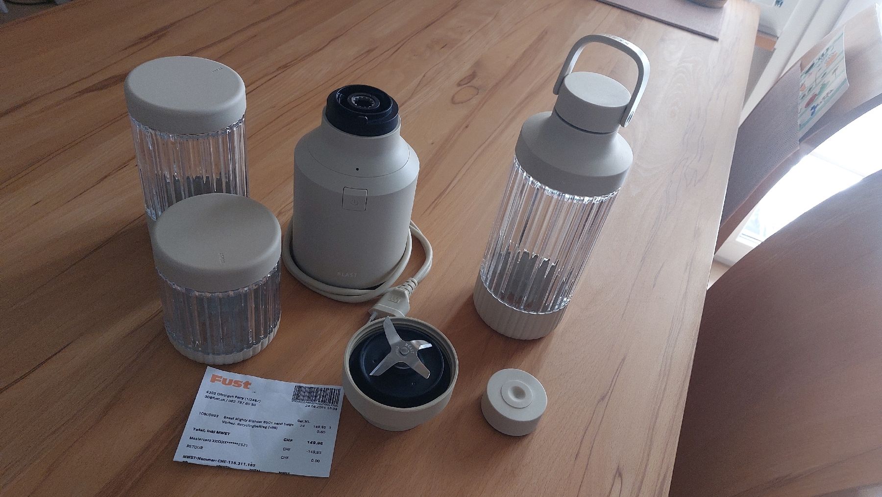 Elettrodomestici da cucina: Beast Mighty Blender 850+ Sand beige – Usato da Reidermoos venduto da sod_5kfk 1