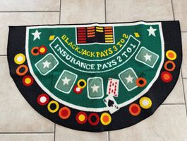 Black Jack Spielteppich