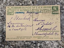 BFK 36 vom 1.8.  (Kat 25.--) für nur 2.50