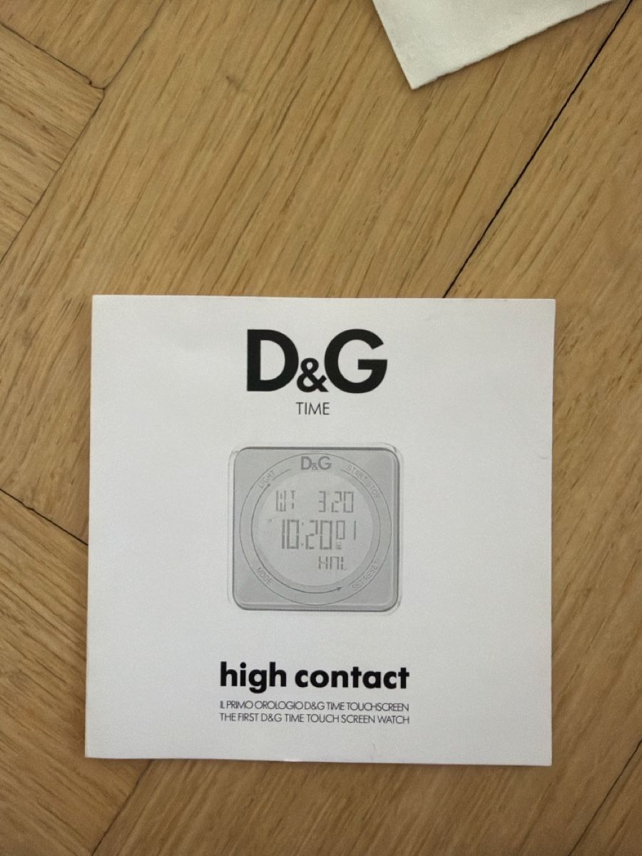 Dolce & Gabbana Montres: D&G Time High Contact – Défectueux à Vaduz par zoe_wym6 2