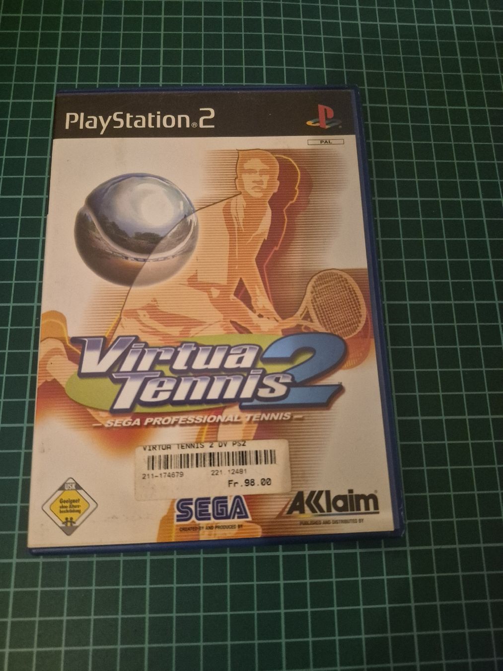 Sony Giochi: Virtua Tennis 2 - PS2 - Great Condition - PAL Version Game – Usato da Meyrin venduto da Retro-GZ