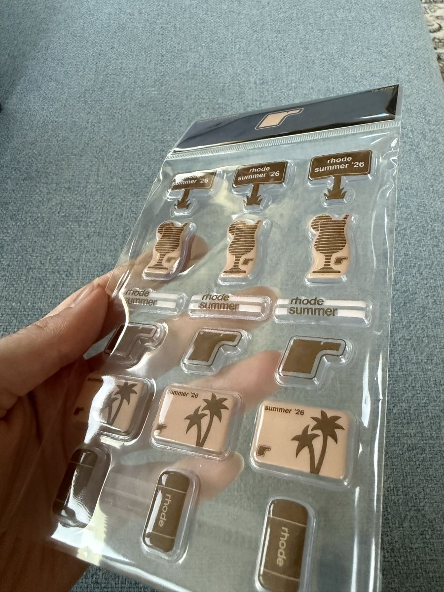 Aufkleber: Original Rhode Puffy Stickers  – Neu und originalverpackt aus Luzern von Itsclaire 2