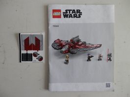 Bauanleitung LEGO Star Wars 75362 T-6 Jedi Shuttle NEU