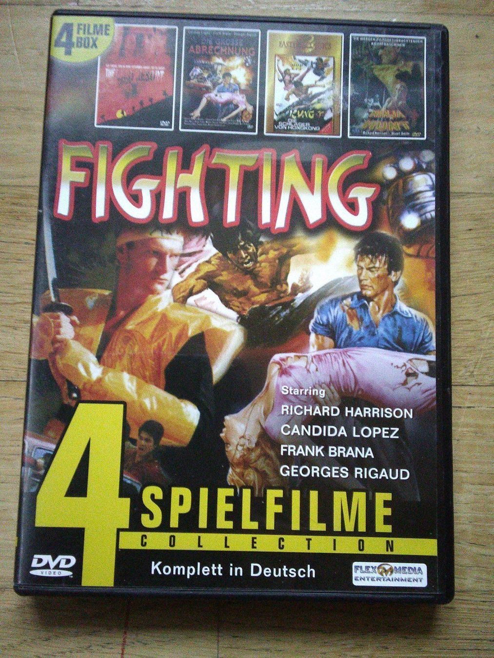 Alle DVDs: Fighting  (4-Filme Collection Box) – Gebraucht aus St. Gallen von elk2021