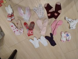 Mädchensöckchen erstes Lebensjahr