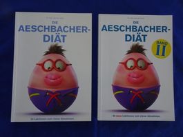2 Bücher. Die Aeschbacher-DIÄT. Band 1+2. Von Dr.med.Stutz