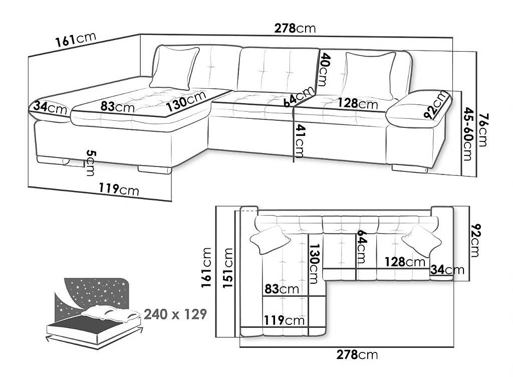 Sofas: Ecksofa anthrazit zu verkaufen – Gebraucht aus Henggart von Giorgio96 4