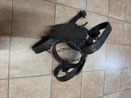 Antiker Handgefertigter Flaschenhalter Schmiedeeisen