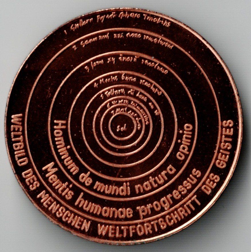 Medaglie: Coppernicus_MCMLXX_III_Gedenkmedaille – Usato da Hombrechtikon venduto da Fraese01 1