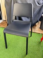 6x IKEA TEODORES Stühle schwarz inkl. Sitzkissen – guter Zus