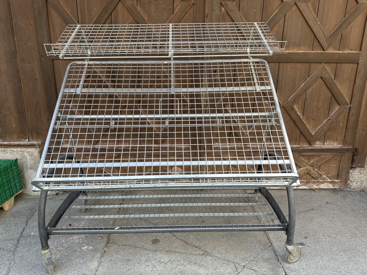 Verkaufsstand Marktstand klappbar mit Rollen (Gebraucht) in ...