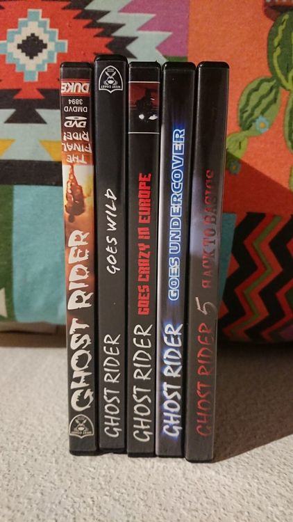 Ghost Rider DVDs 1-5 Das Original aus Schweden | Kaufen auf Ricardo