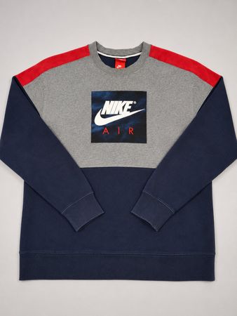 Pull Nike Air Col Rond Colorblock Taille S