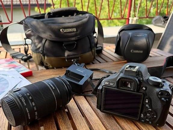 Canon Kamera: Canon EOS 600D Spiegelreflexkamera-Set mit 2 Objektiven – Gebraucht aus Kriens von Rina456 1