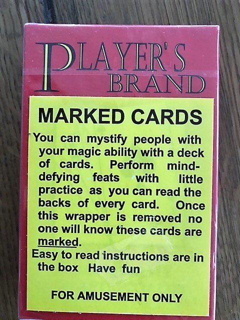 Giochi: 3x Players Brand Marked Playing Decks – Nuovo (secondo la descrizione) da Belp venduto da gastroblau 1
