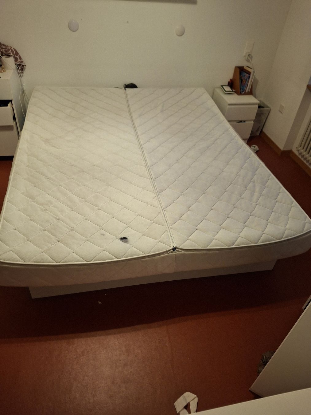 Letti: Wasserbett mit softside dual matrazen – Usato da Islikon venduto da sili-live 2